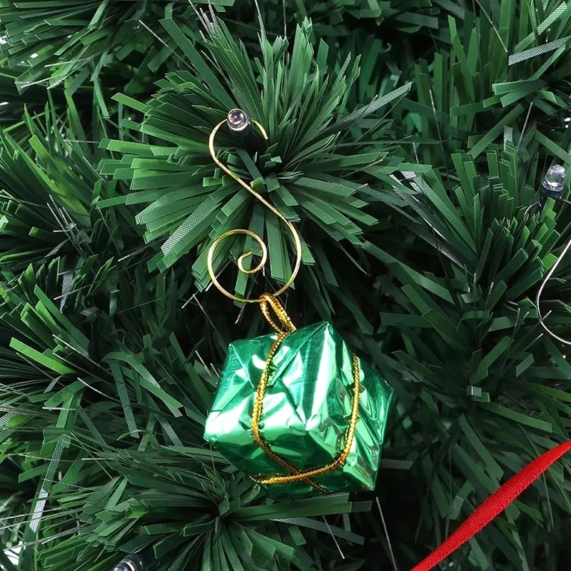 20pcs Kait Gantung Bentuk S Bahan Metal Aneka Warna Untuk Dekorasi Pohon Natal
