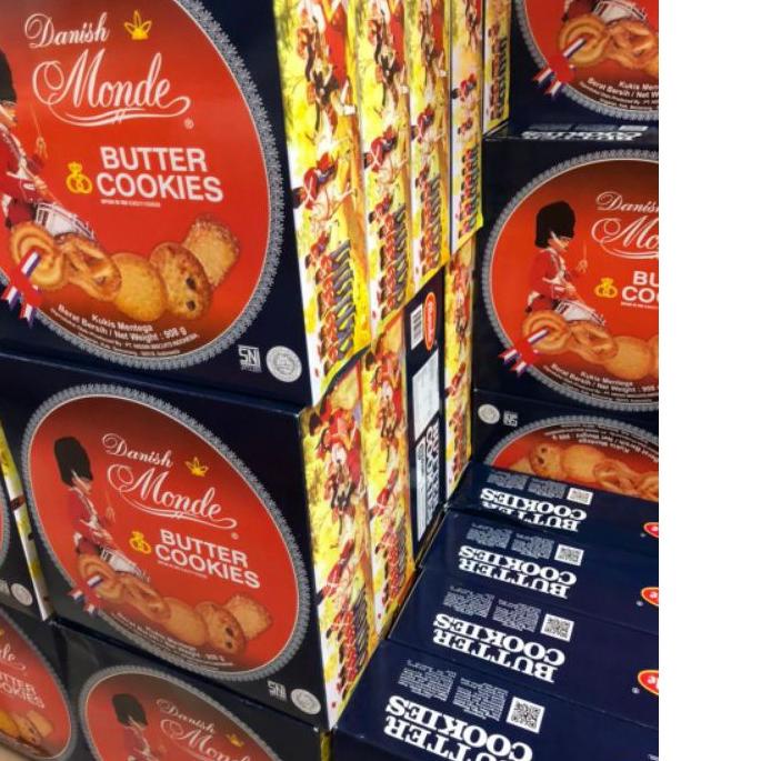 

Import Terlaris DANISH MONDE BISCUIT BUTTER COOKIES 454 & 908gr gas !!