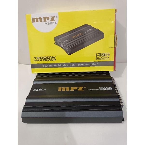 power amplifier MRZ ( MZ-60. 4 ) 4chanel mosfet high power amplifier 12000W max power