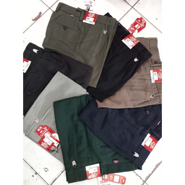 CELANA  BAHAN KAIN CALBIN ORIGINAL