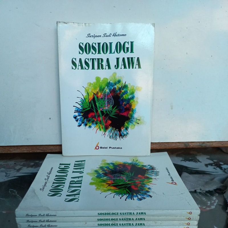 Buku Sastra - Sosiologi Sastra Jawa