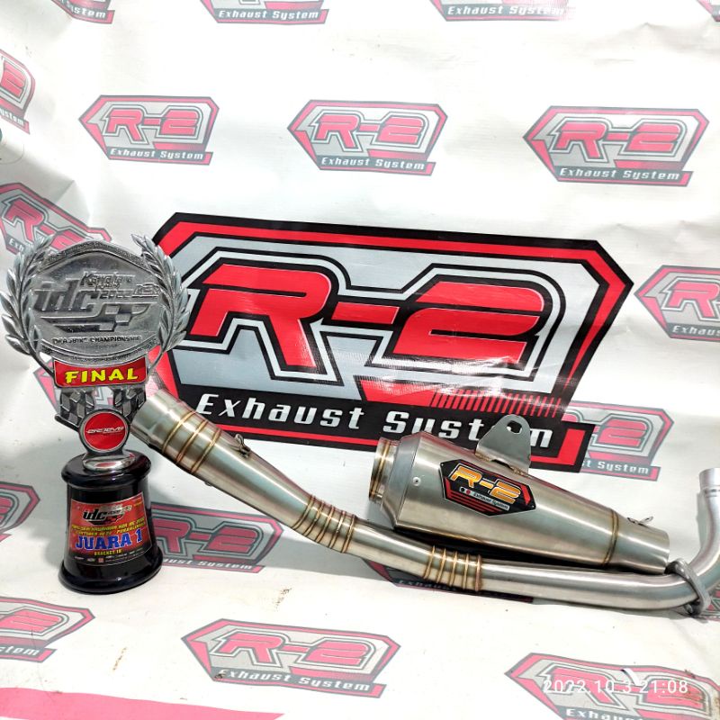 Knalpot Drag Kompetisi 130cc/150cc/200cc VEGA Jupiter Smash Blade Revo Karisma Dll