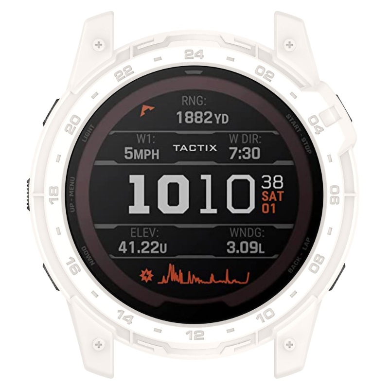 Cre Frame Bumper Pelindung Smartwatch Enduro2 / Tactix7 Bahan TPU Anti Gores