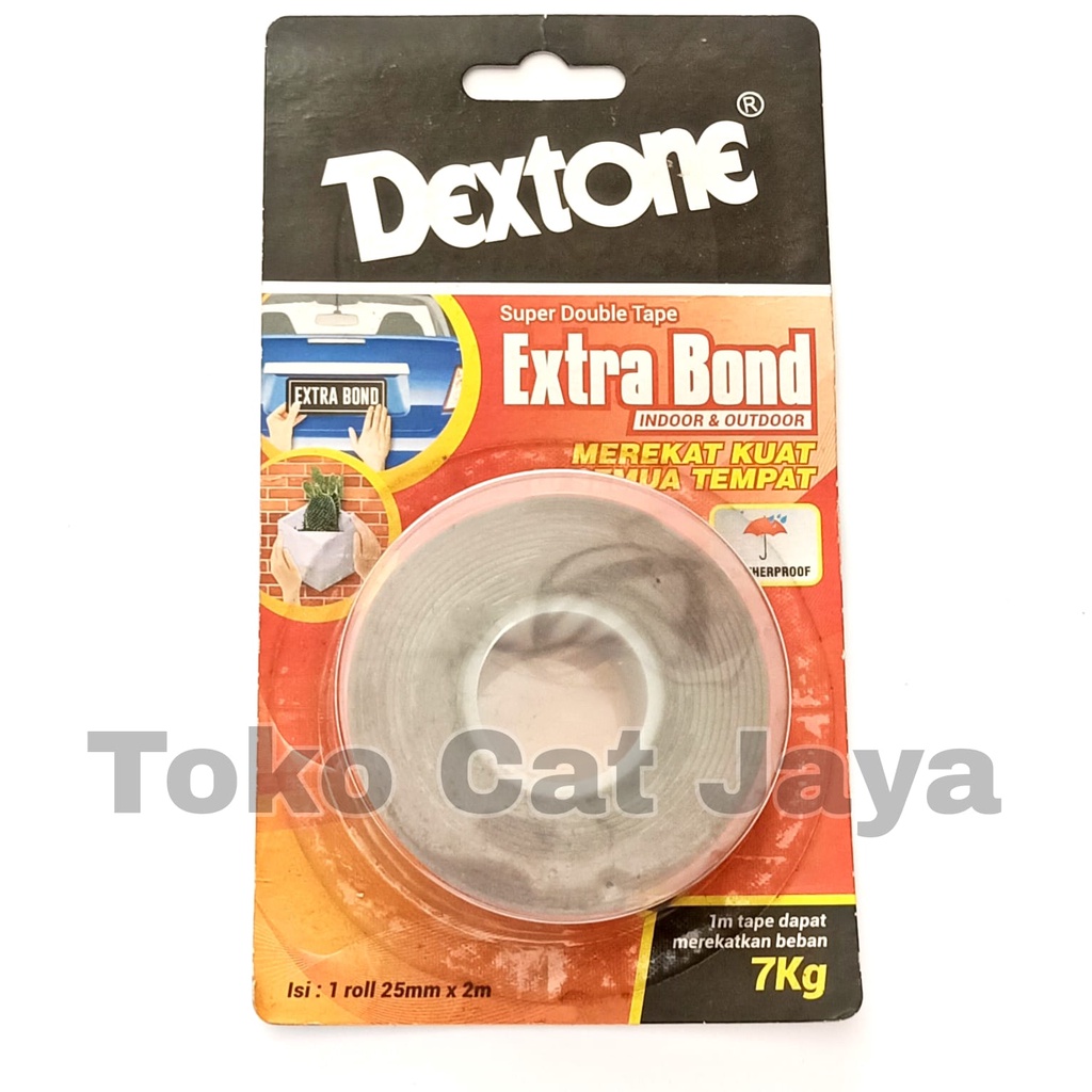 DEXTONE DOUBLE TAPE EXTRA BOND OUTDOOR INDOOR TRASNPARAN