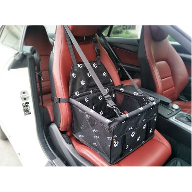 Kotak Kursi Tempat Duduk Anjing Kucing Pet Booster Waterproof Mobil