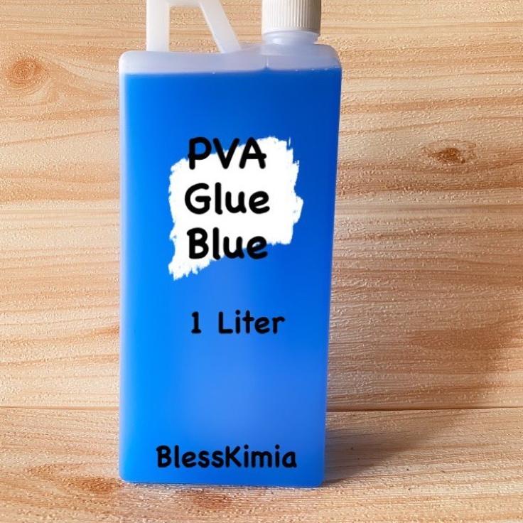 

Miliki - PVA GLUE BLUE 1 LITER-PVA GLUE BLUE SLIME !!