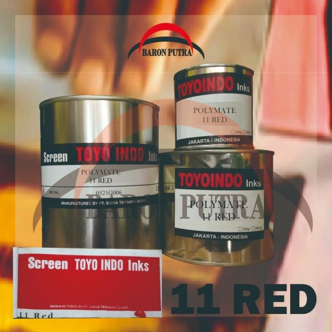 

((((()paling dicari] TINTA TOYO POLYMATE 11 RED 500GR (TINTA PLASTIK)