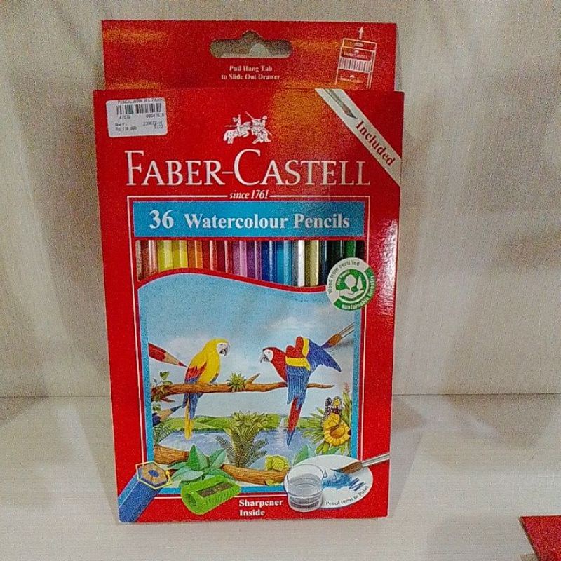 

Pensil warna faber Castell 36L warna watercolour
