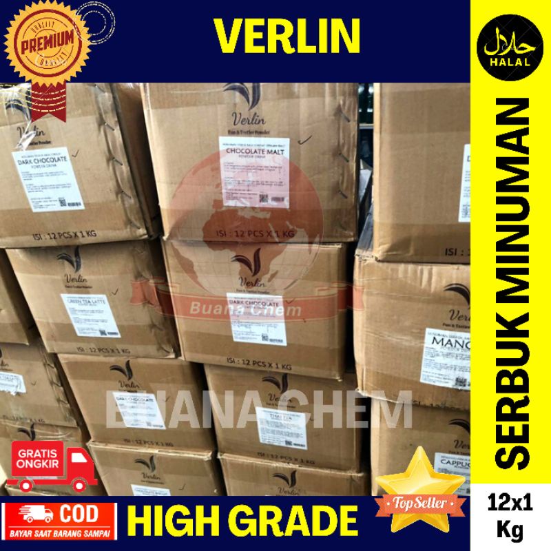 

AKEH Verlin Powder Drink 1kg Tea / Minuman Serbuk Varian Teh