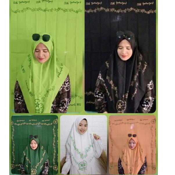 "PSN.18Oc22n" Jilbab Hijab Kerudung segi empat voal Muslimat NU Hijab Jilbab koran Arab Indo Hijab J