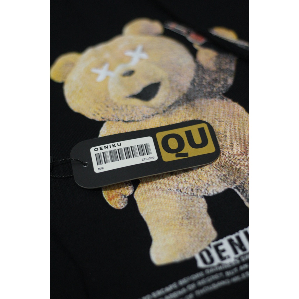 Hoodie oversize unisex original OENIQU motif BEAR