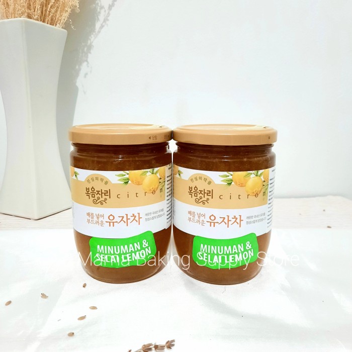 

DAESANG Korean Honey Lemon Citroen Citron Tea Import Korea 620 gr