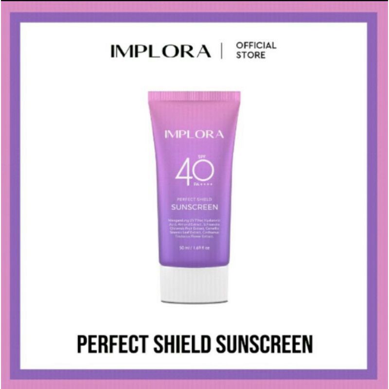 IMPLORA Perfect Shield Sunscreen SPF40 PA++++ 50ml