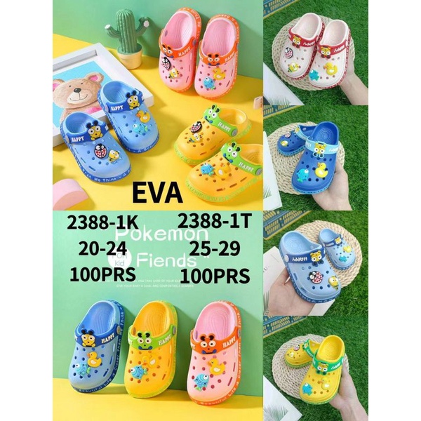 SENDAL ANAK MURAH MERIAH Motif IKAN