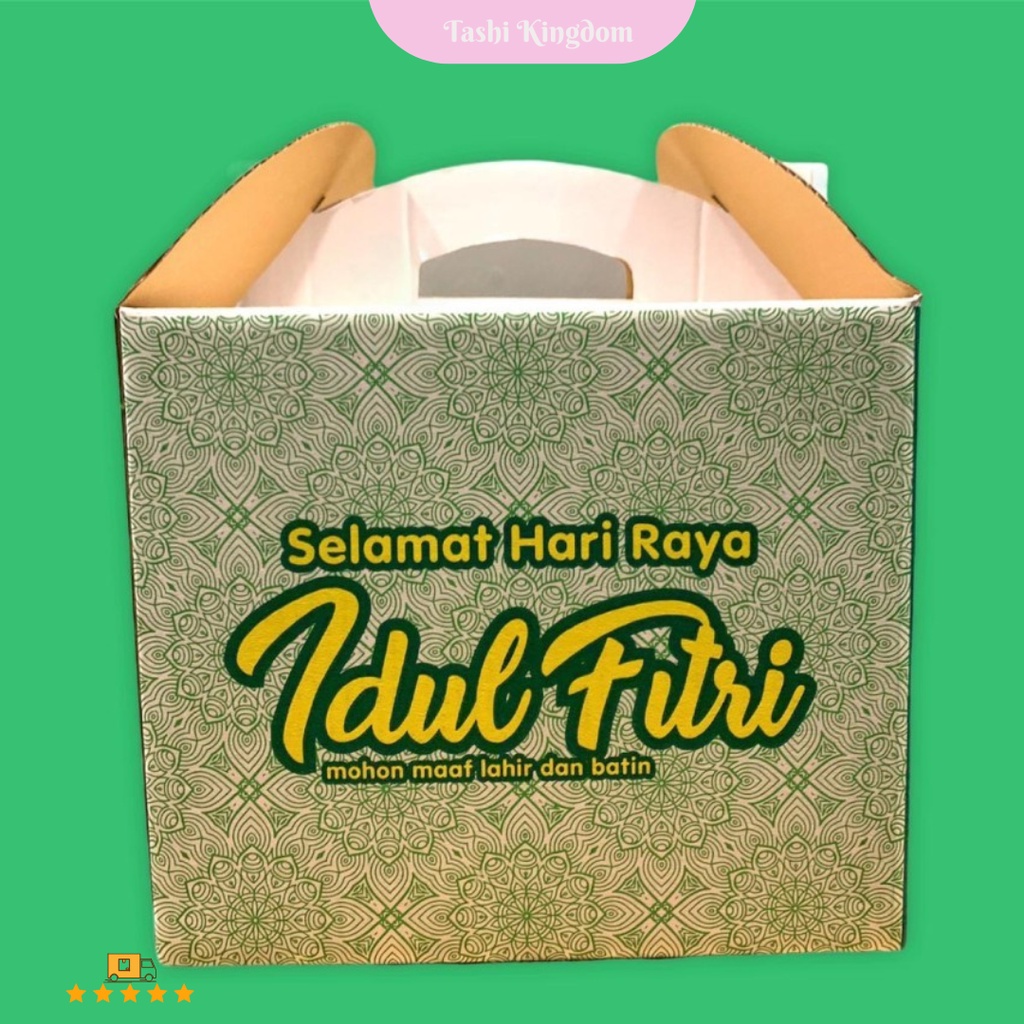 

Kotak Parcel Lebaran Kotak kado hampers Lebaran idul fitri / Kotak gg toples eid mubarak , hampers ramadhan