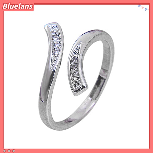 Cincin Sterling Silver 925 Ukuran Adjustable Untuk Wanita