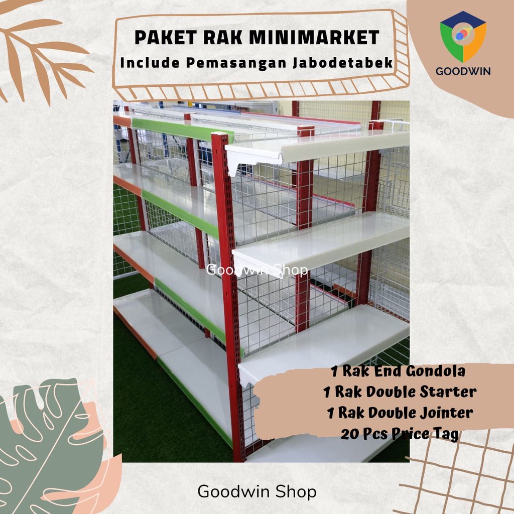 Jual Promo Paket Rak Besi Minimarket Rak Toko Rak Swalayan Rak Display Rak Etalase Rak