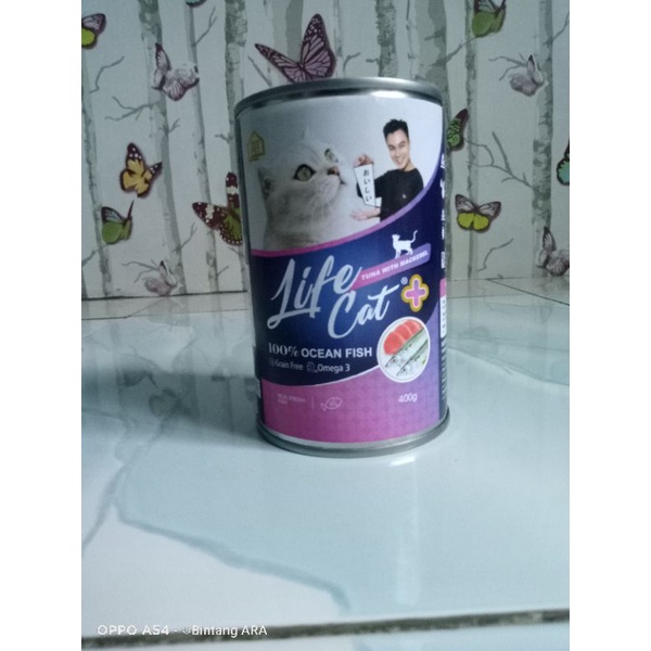 life cat kalengan tuna mackerel
