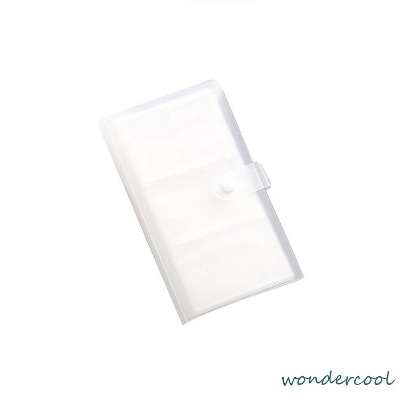 240 kartu kartu nama kursi kartu nama buku tiket film kereta api buku penyimpanan folder album foto 3 inci-Won