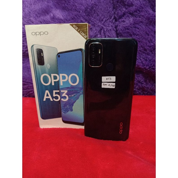 Handphone Second OPPO A53 Ram 4/128GB
