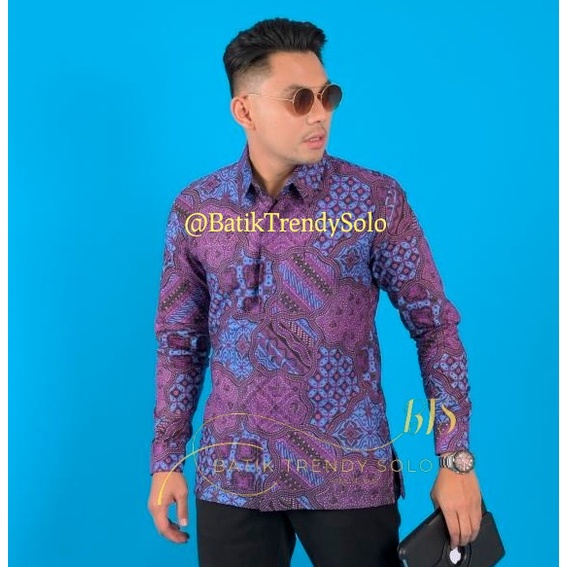 Hem  Kemeja Baju Batik Pria Cowok Laki Laki Slimfit Full Lapis Furing Lengan Panjang Lengan Pendek Original Asli Batik Jumanta Solo Laweyan Size S M L Xl XXL 29