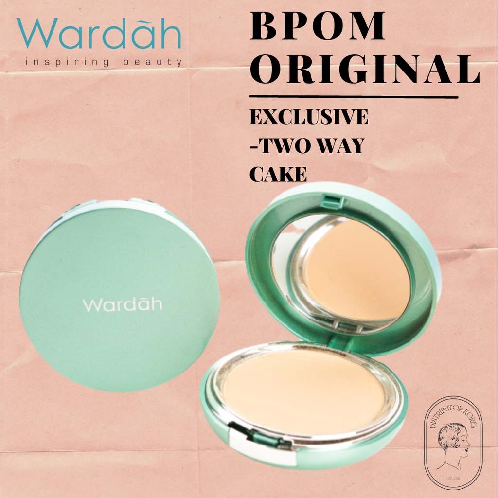 (COD) BEDAK WARDAH EXCLUSIVE TWO WAYE CAKE,BEDAK WARDAH,BEDAK PADAT,BEDAK TABUR,BEDAK WARDAH PADAT,B
