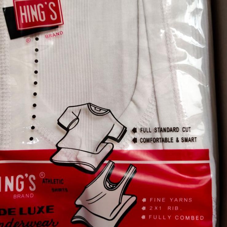 Rekomendasi SINGLET HINGS PRIA, SINGLET DEWASA SALUR / KAOS DALAM PRIA HING'S SINGLET HINGS MERAH/ K