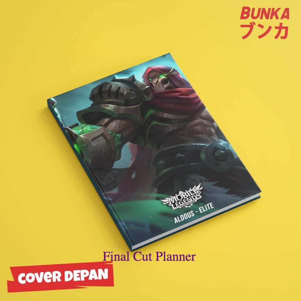 

Notebook Mobile legends Aldous Elite Hardocover A5 Buku tulis catatan Notes Agenda planner Jurnal .