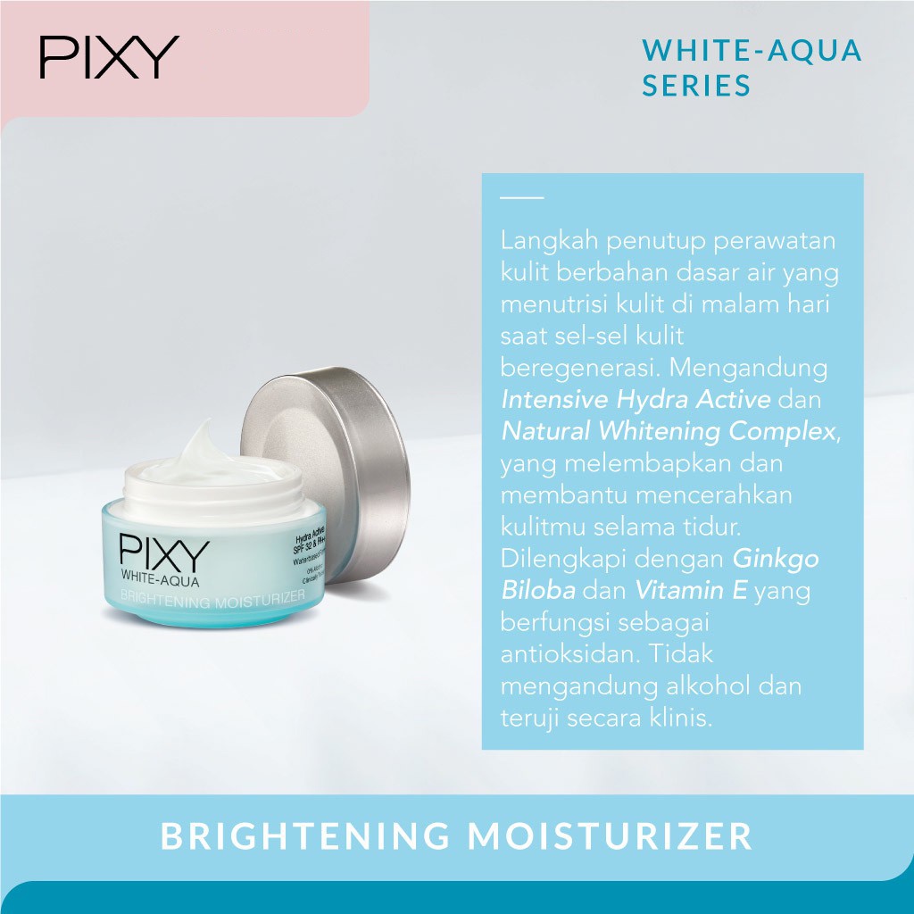 PIXY White Aqua Brightening Moisturizer