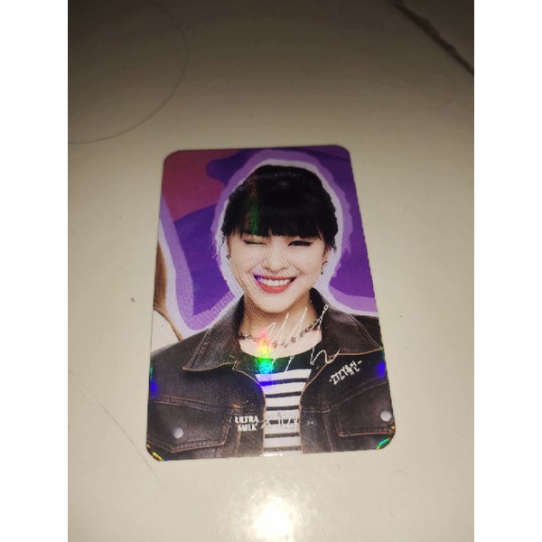 photocard ultramilk itzy