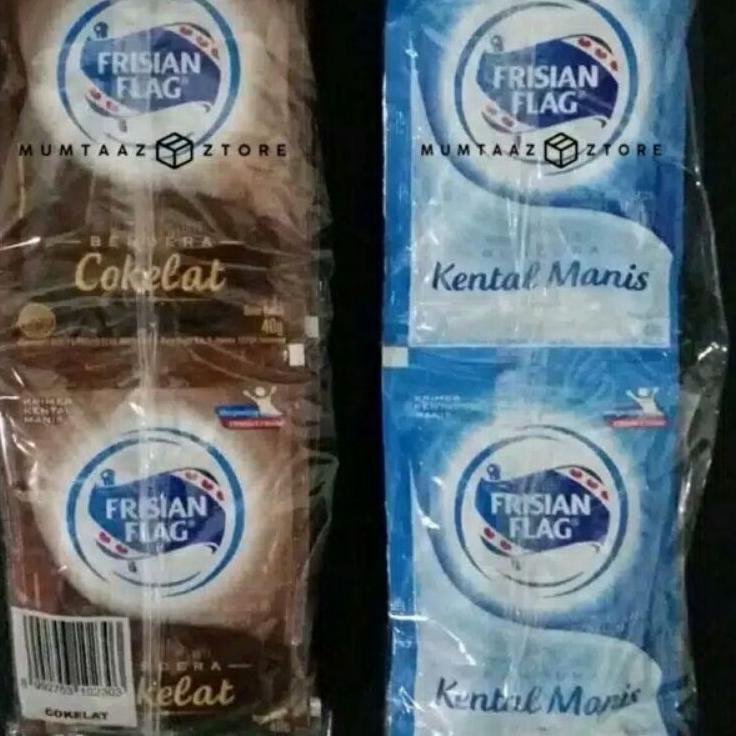 

Spesial Edition--susu kental manis FRISIAN FLAG renceng 6 sachet