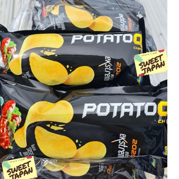 

️✔️✔️ potato Q chip 28 gram (1 pak isi 10 bungkus @28 gram) grosir