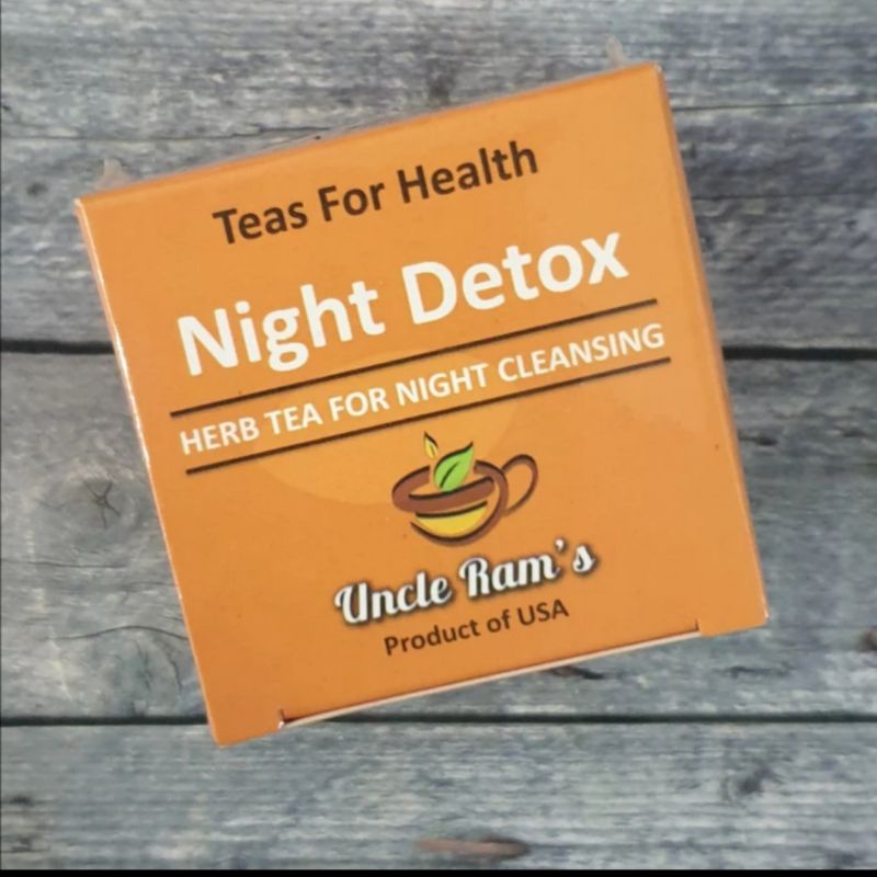 

Uncle Rams Teh Herbal Tea Natural Herbs Organic USA Detox Malam