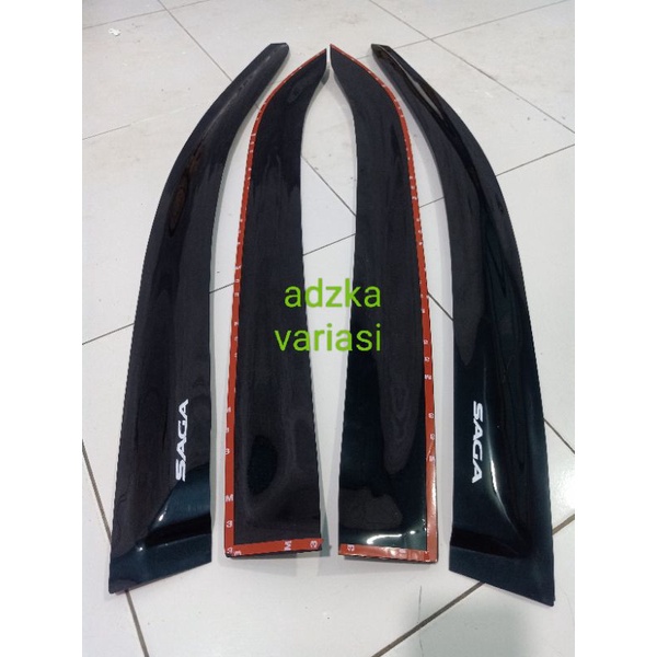 talang air mobil Proton Saga model slim