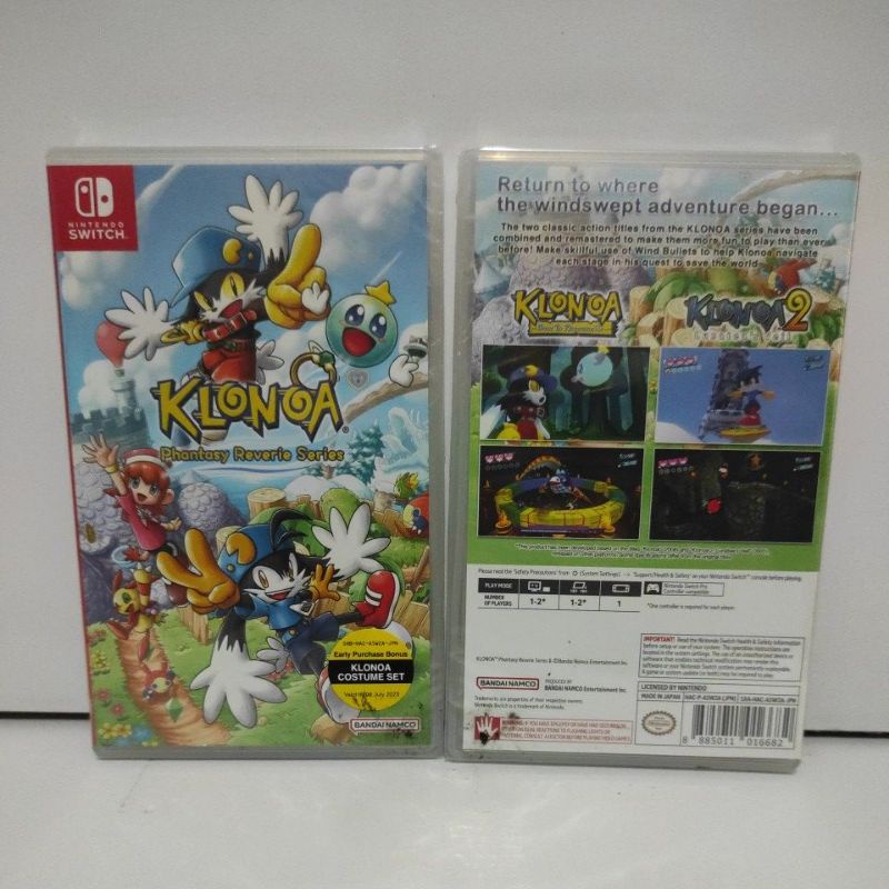 Switch Klonoa Phantasy Reverie Series