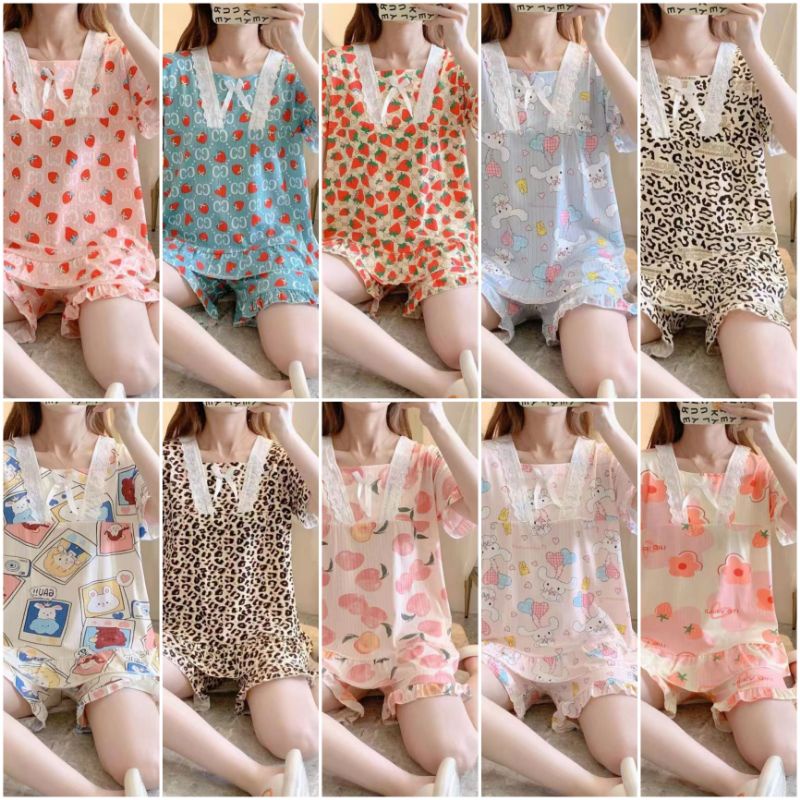 BAJU TIDUR WANITA IMPORT/PIYAMA HP WANITA IMPORT/FASHION WANITA