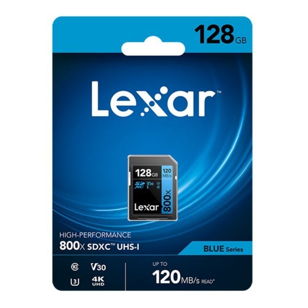 Lexar 128GB Professional UHS-I SDHC Memory Card 633x