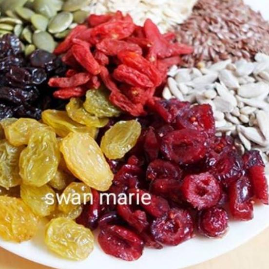 

BISA COD ✔️Healthy Granola/Muesli MARY'S COMBI A-500gr (OAT, RAISIN, CRANBERRY, SEEDS,GOJIBERY)|SQ4