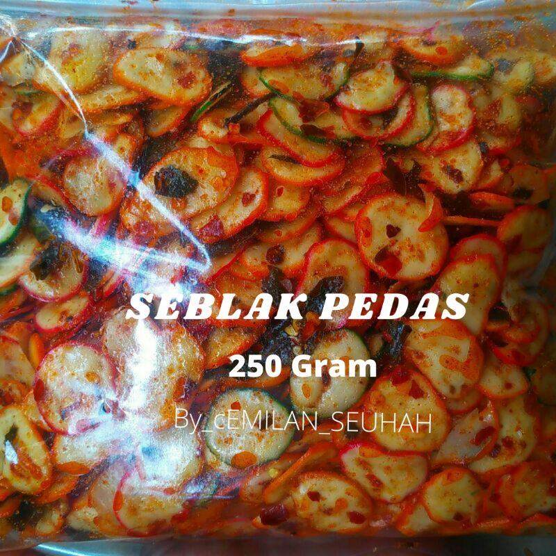 Seblak krupuk Bawang pedas daun jeruk isi 250 Gram