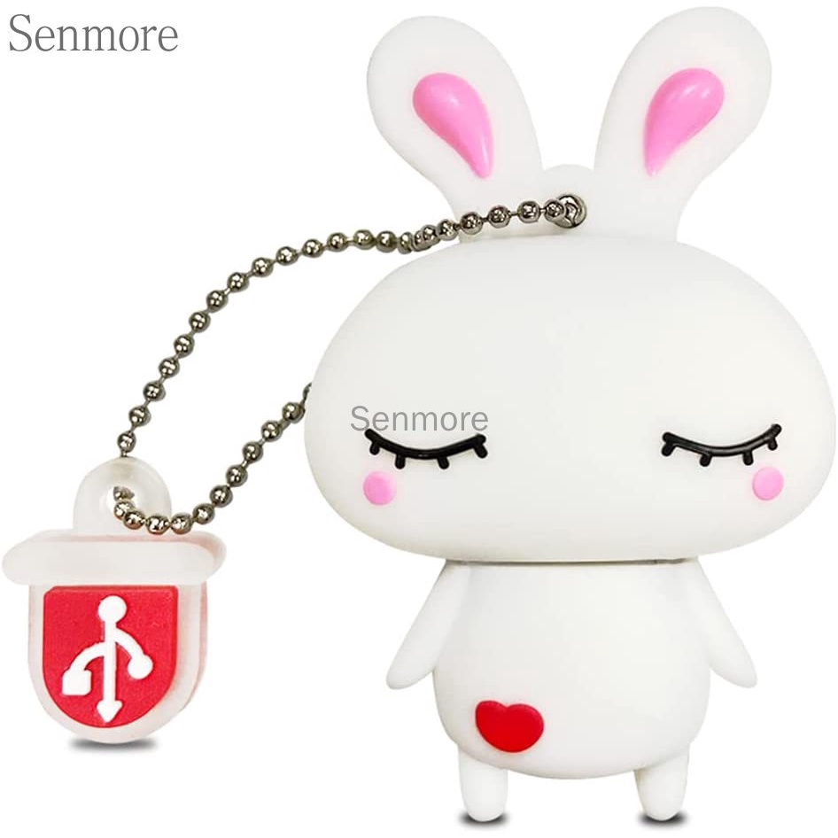 Flashdisk Usb 1TB 2TB 128GB 8GB 16GB 32GB 64GB Bentuk Kelinci Kartun