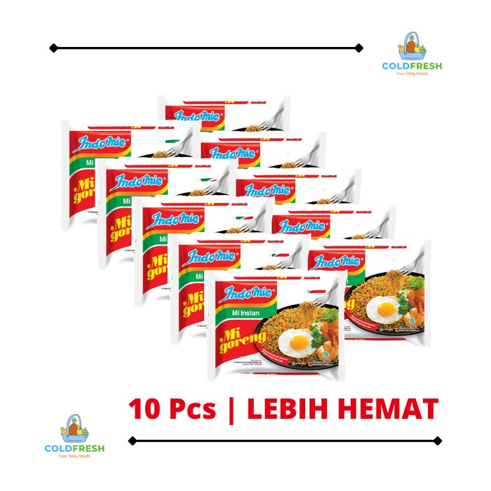 

SALE INDOMIE | MIE GORENG 86 GRAM ( 10 PCS )