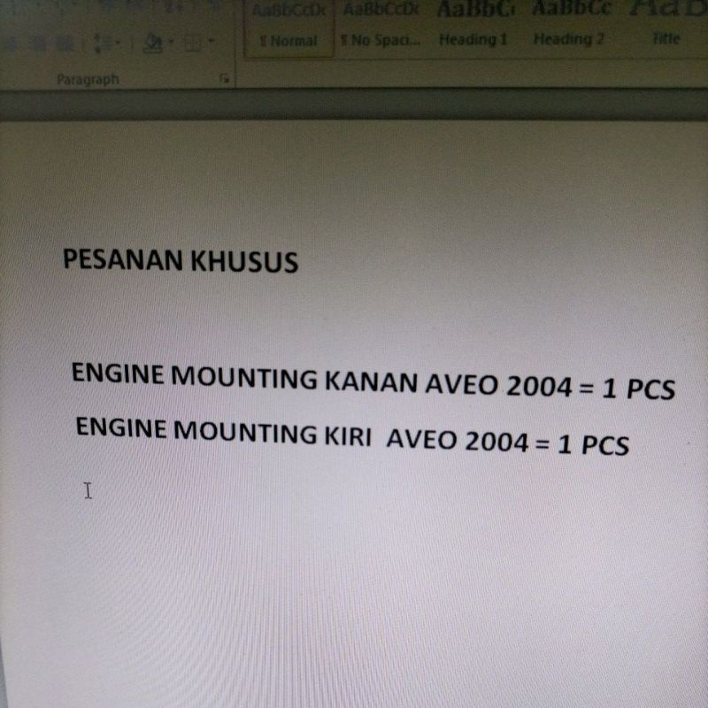 engine mounting kanan Aveo Bangor engine mounting kiri Aveo Bangor lova kalos