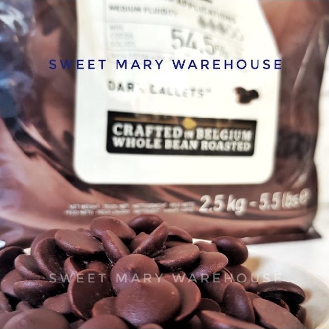 

[COD] Callebaut Dark Chocolate Couverture 811 NV 54,5% 500gr Cokelat 811NV [COD]