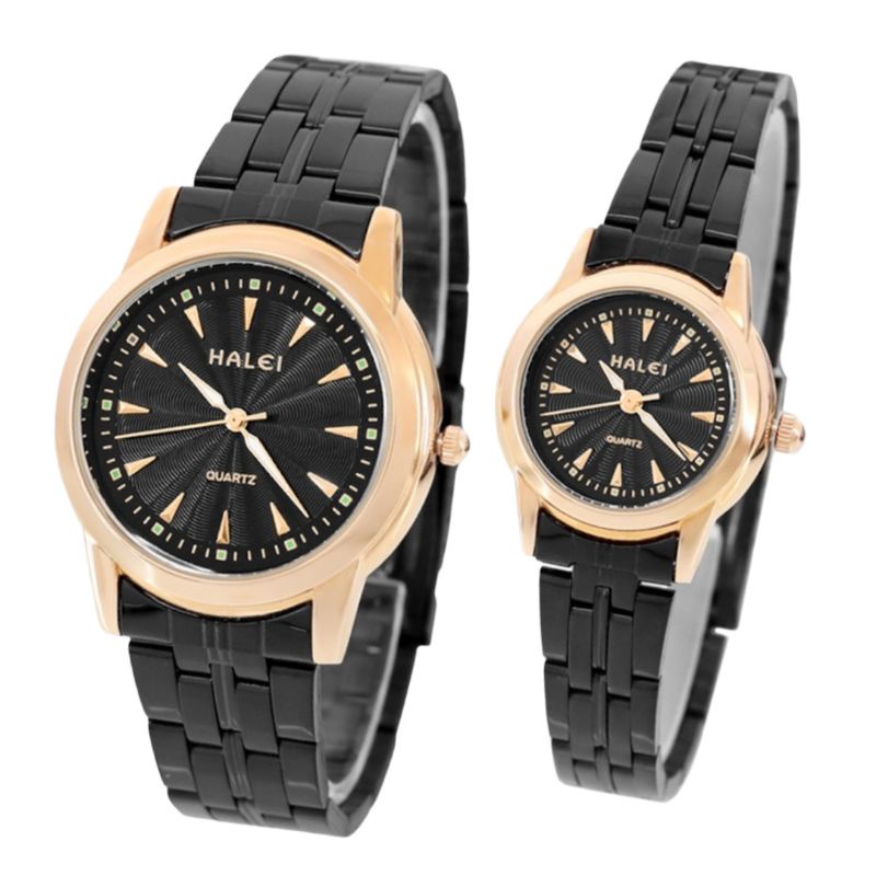 JAM TANGAN PRIA / WANITA / COUPLE HALEI 348 ORIGINAL