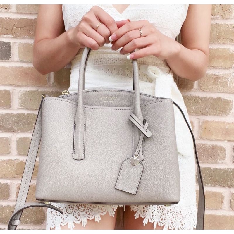 Tas wanita margaux medium taupe