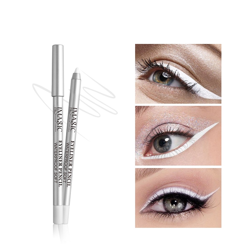 (READY &amp; ORI) IMAGIC Waterproof Soft Eyeliner White EY348