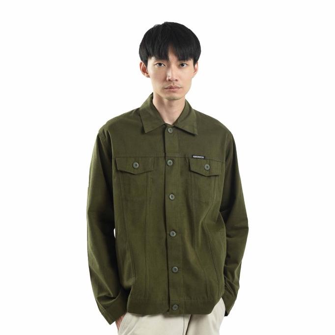 Roughneck TJ016 Forest Green Giorgio Trucker Jacket