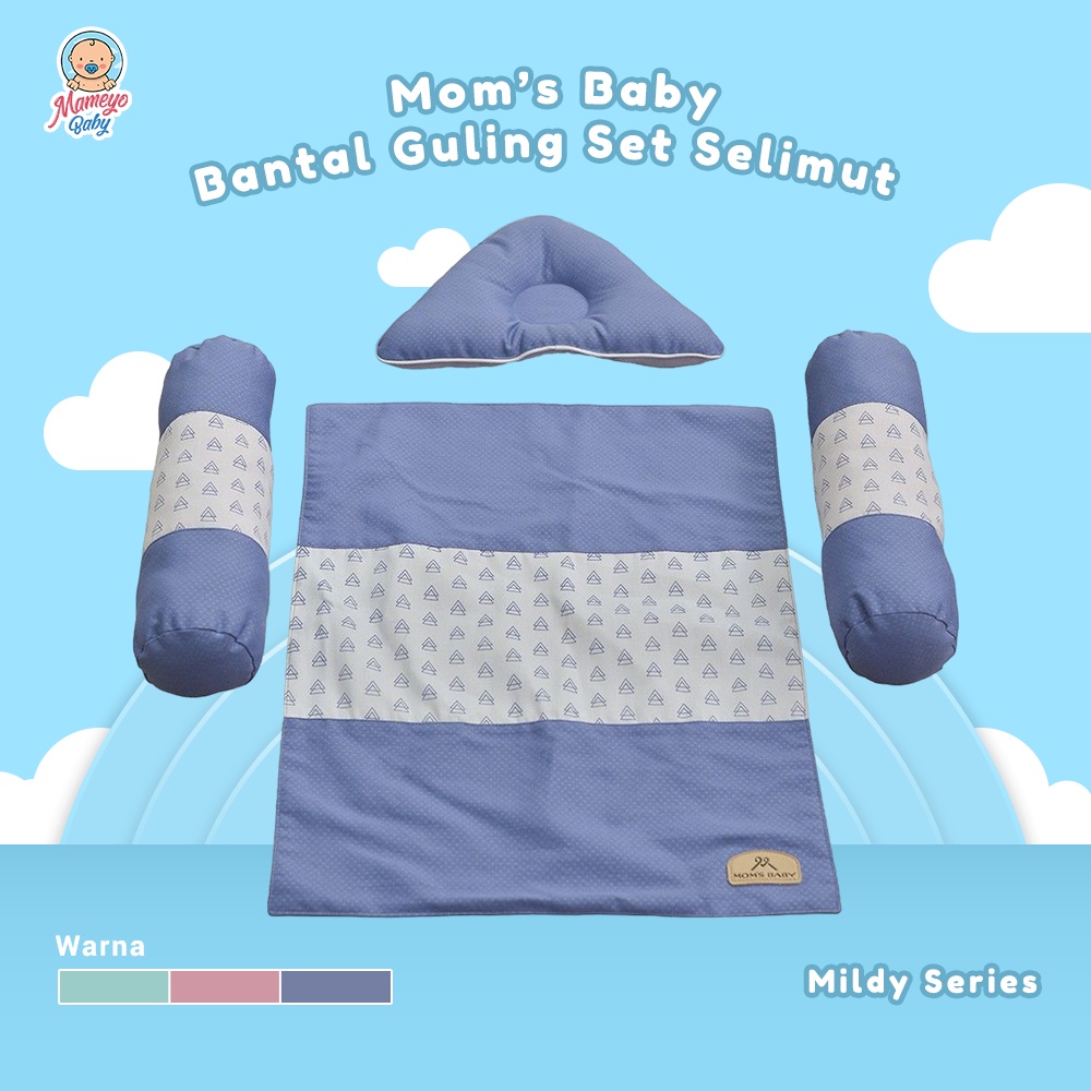 Bantal Guling Set Selimut Mom's Baby Mildy Series MBB5015