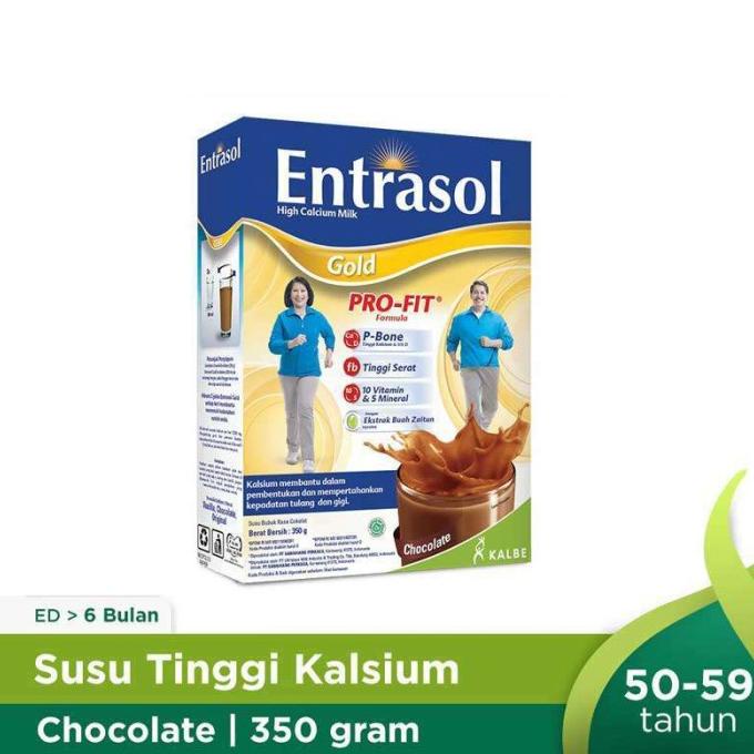 

[ COD ] Entrasol Gold Plain 350 G Original Coklat Vanila