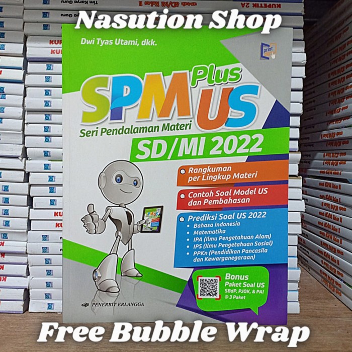 

✨COD✨ Buku Spm Plus US SD/MI 2022 Erlangga Original - Seri Pendalaman Materi